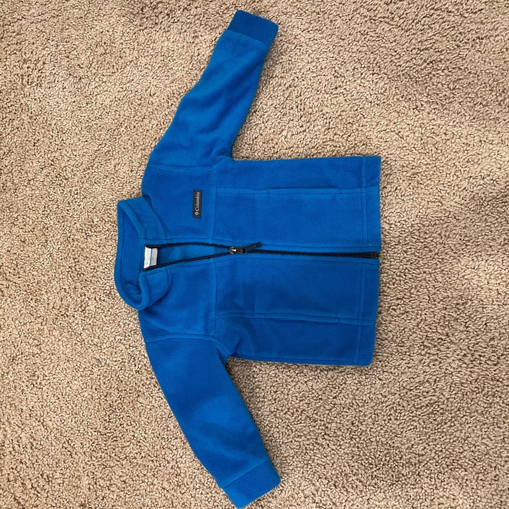 Columbia Vibrant Blue Fleece Jacket